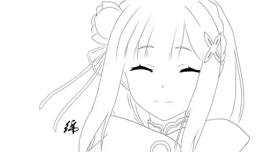 橡皮章素材从零开始的异世界生活艾米莉亚