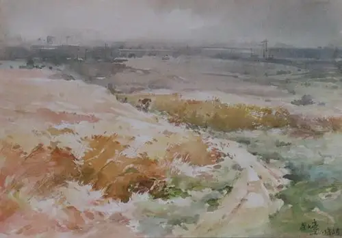 中国水彩画家——梁文亮