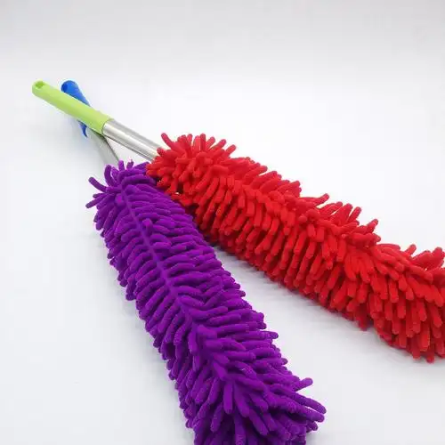 雪尼尔除尘掸 汽车除尘刷家用大号鸡毛掸子五元店地摊百货货源图片