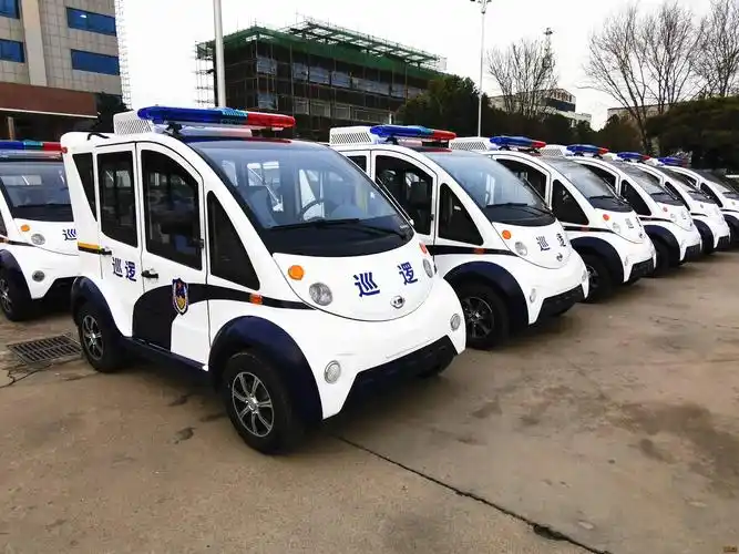 格仑特电动巡逻车全线上岗实力推动警务保障下倾