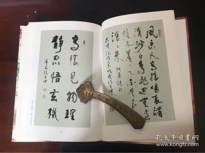 张书坤诗词书画集(严政将军藏书,张书坤将军馈赠签名本)(d)