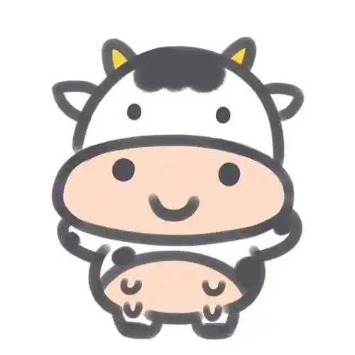 简笔画奶牛图片图片合集萌萌的小奶牛怎么画_萌萌的小奶牛简笔画画法