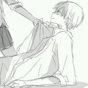 素描类的情侣头像 情侣头像图片大全 -【爱个性】