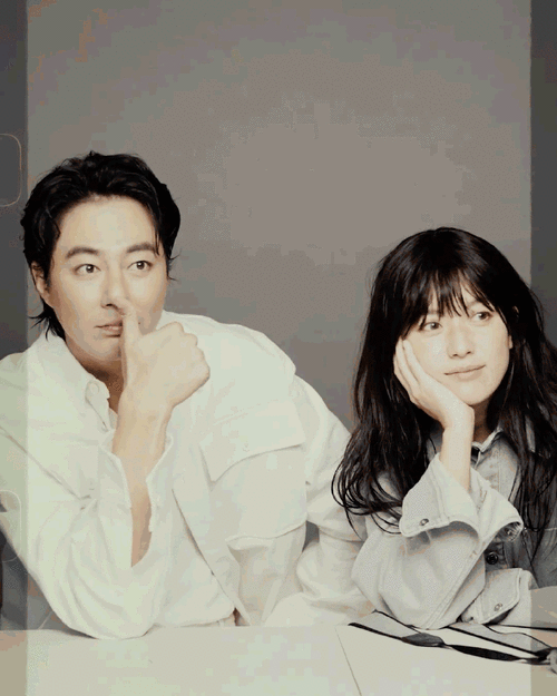 韩孝周 & 赵寅成 x harpers bazaar 韩版9月刊内页大片#韩剧moving