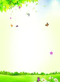 春季清新背景素材