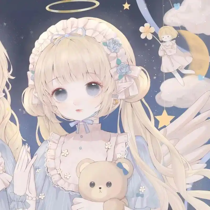 仙气动漫闺蜜头像|或许换个时间,我们真的不会错过