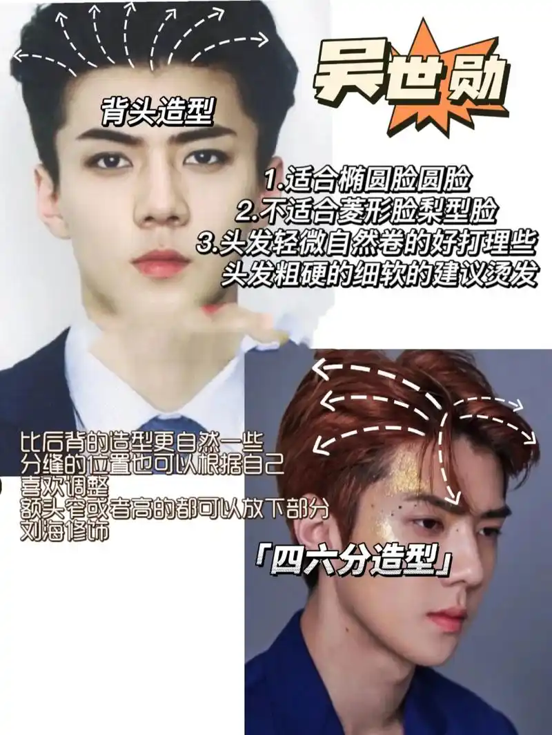 吴世勋发型,还不点赞推给你对象