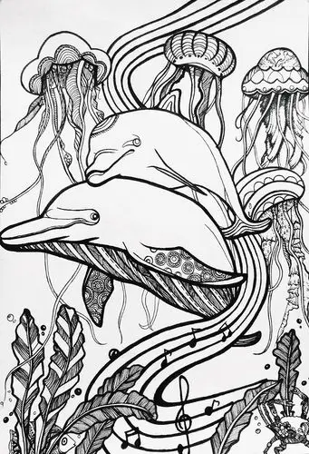 高中线上视频课程——黑白设计画