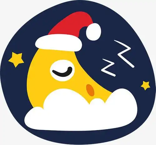 卡通月亮素材图片