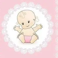 好看的婴儿微信头像 卡通可爱婴儿头像超萌【点击鼠标右键下载】