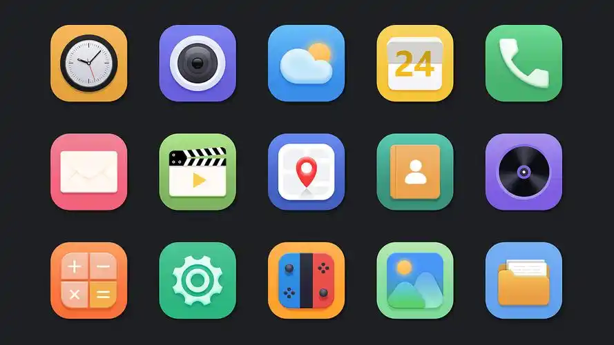 icon设计|ui|图标|24nana_原创作品-站酷zcool