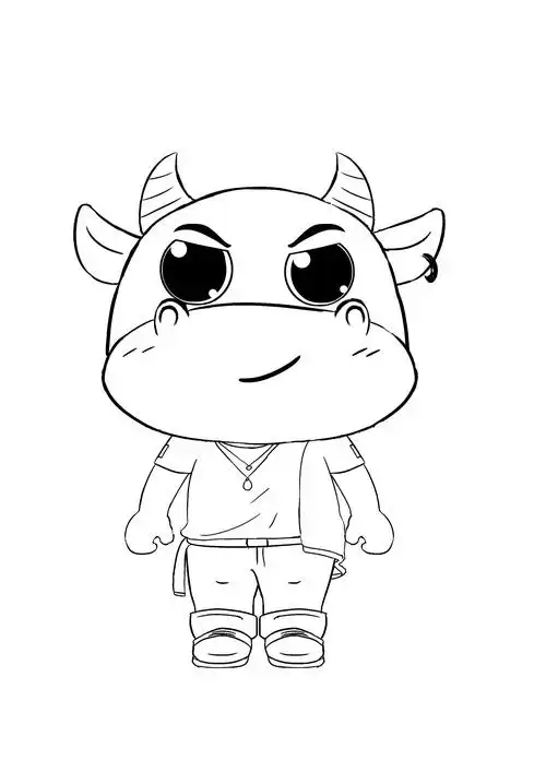 牛ip形象设定 表情包|插画|商业插画|sunjoan - 原创作品 - 站酷