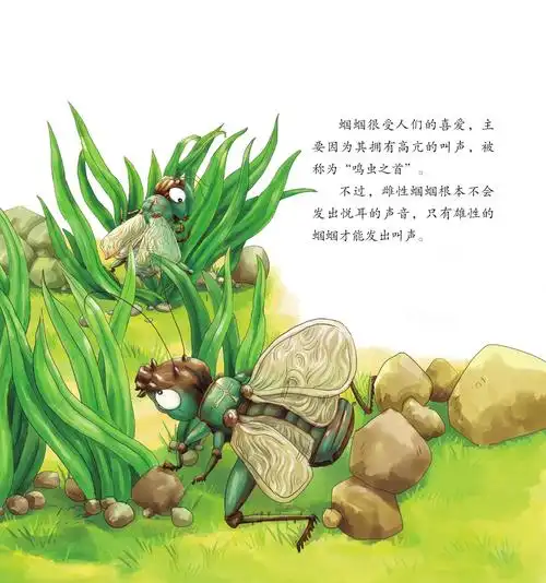 儿童绘本故事推荐《昆虫世界乐开怀中》