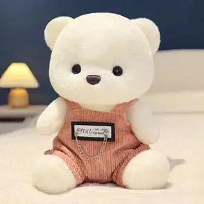 可爱小熊玩偶女生抱枕公仔睡觉抱生日礼物布偶娃娃熊熊毛绒绒玩具