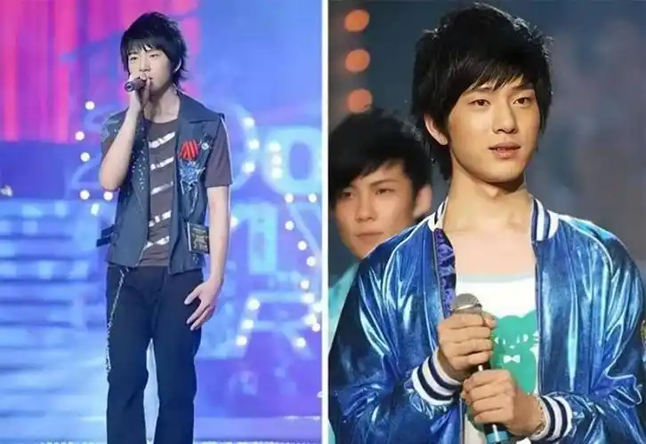 井柏然在选秀节目上一战成名,签约了华谊公司,之后又和好朋友付辛博