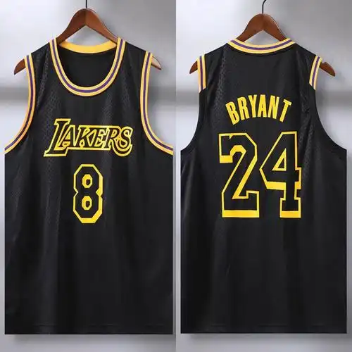 科比球衣纪念版篮球服背心8号24号复古球衣比赛服曼巴精神c7