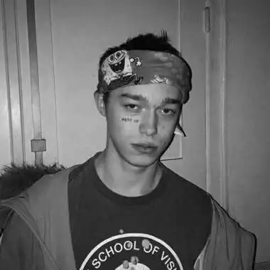 黑白欧美男生头像