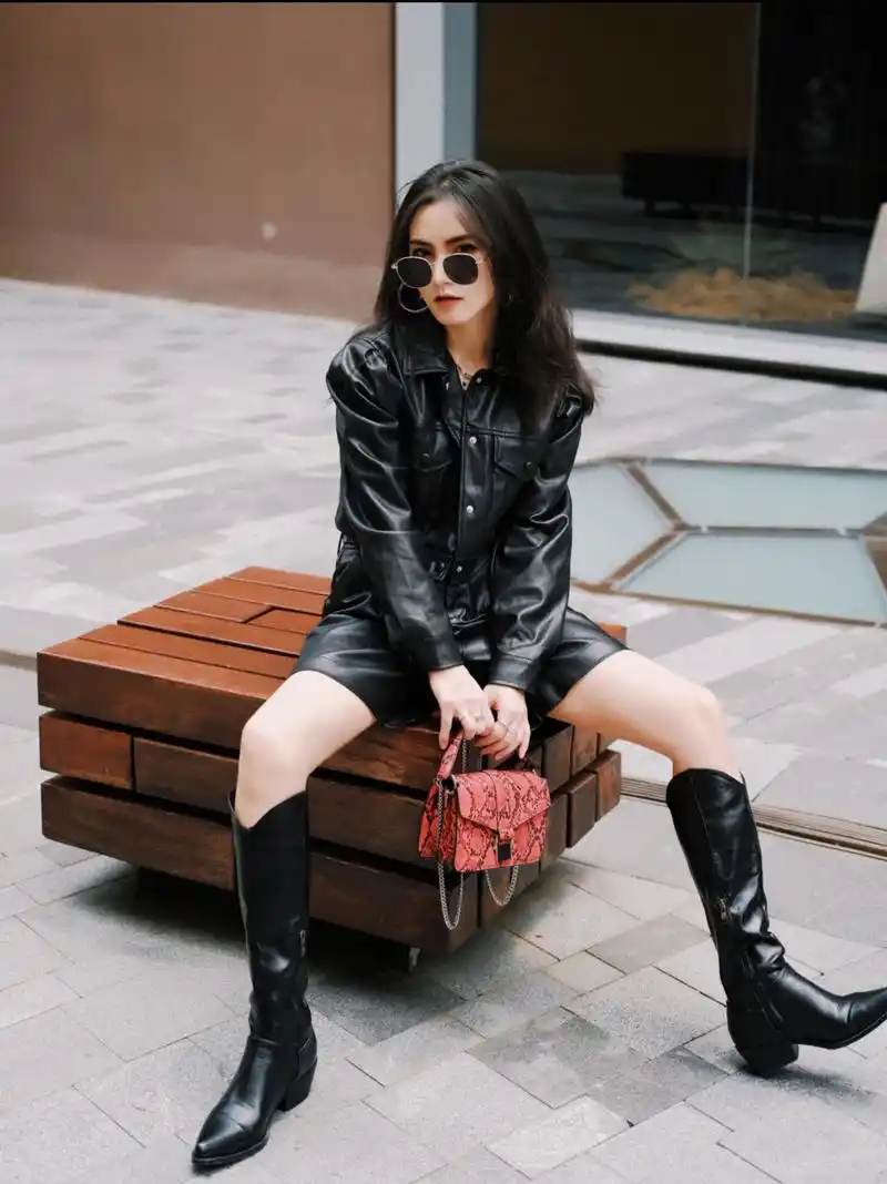 夏天只能做少女?化身酷帅女孩,霸气时尚女王范十足