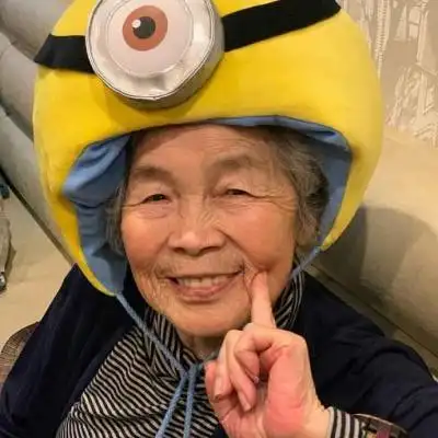 老奶奶真人搞怪可爱头像