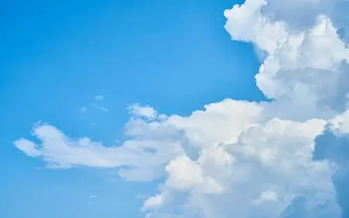 唯美纯净的蓝色天空桌面壁纸-风景壁纸-壁纸下载-美桌网