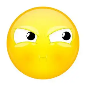 情绪好生闷气表情符号.情绪不太好.噘嘴图释照片