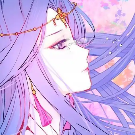 霸气紫色古风头像女生头像