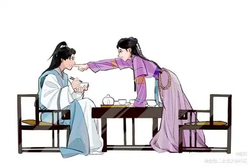 你怎么还长奶膘啊!_山河令顾湘曹蔚宁曹蔚宁顾湘绘画作品