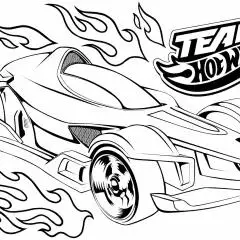 风火轮简笔画图片12