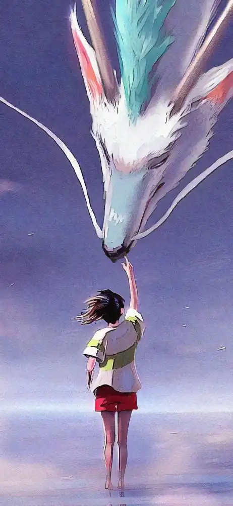 千与千寻壁纸|你应该是一场梦 我应该是一阵风