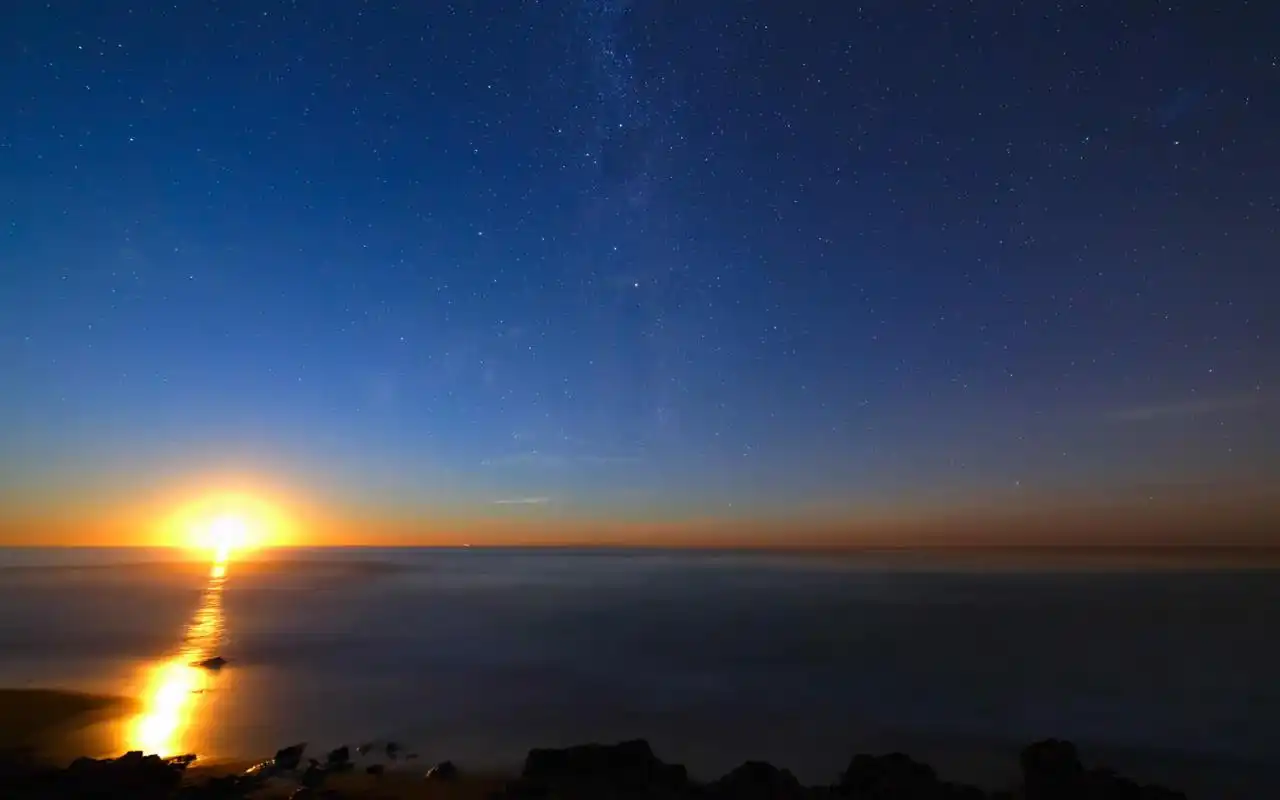 璀璨的星空唯美壮观高清图片桌面壁纸