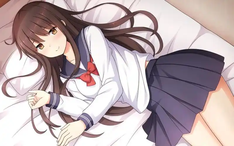 动漫校服女生图片壁纸大全