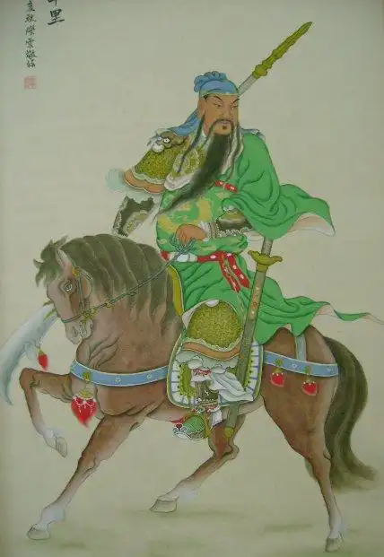 国家非物质文化遗产扑灰年画千里走单骑