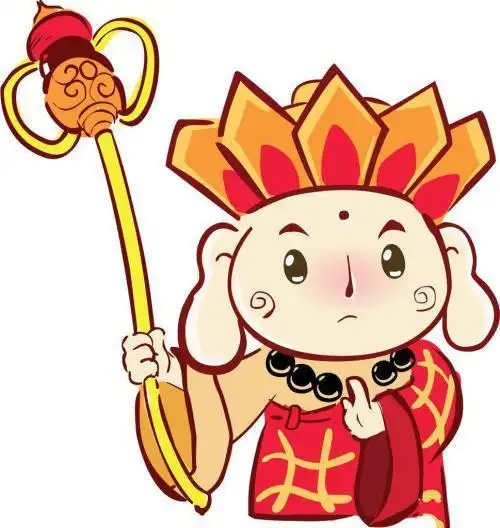 唐僧可爱头像简笔画