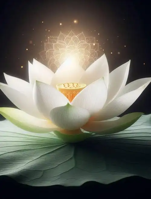 以一颗清净之心散播善良静心图片唯美意境人生是一场修行