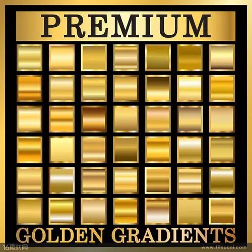 多款金色渐变背景质感背景矢量素材
