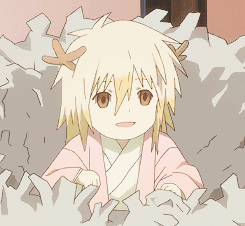 夏目友人帐# 非常喜欢夏目中萌萌的小玉,那个不想长大的小妖怪缀篌