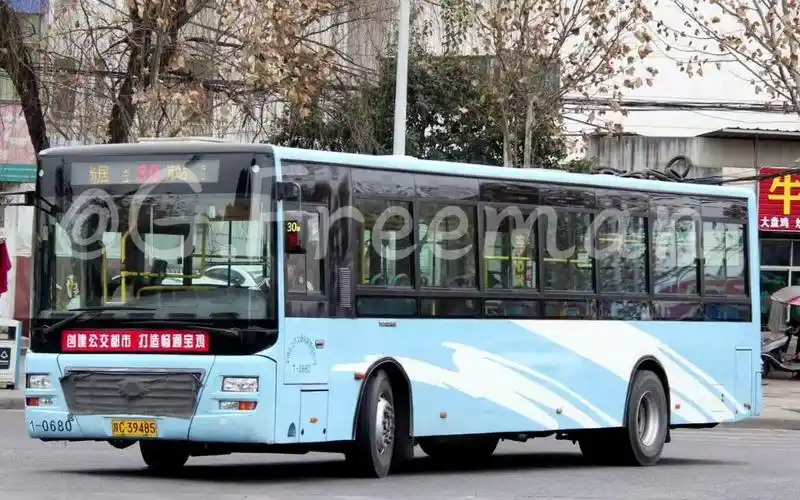 宝鸡公交30路 宇通zk6120ng1 乘车纪实