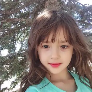 呆萌卡哇伊小女孩头像可爱小女孩头像萌图片