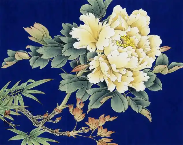 李晓明工笔牡丹扫描图【72p]