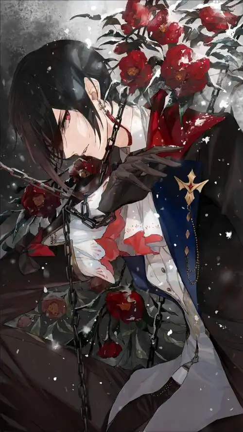 时空中的绘旅人 艾因 【花与锁链】 高清壁纸