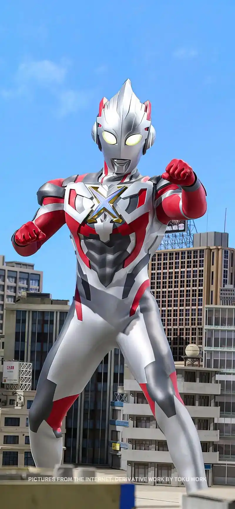 艾克斯奥特曼壁纸转载#艾克斯超越型 - 抖音