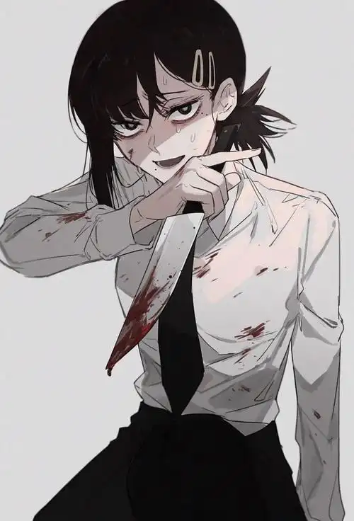 动漫人物壁纸 ·电锯人|二次元|漫画家|坏女人_网易订阅