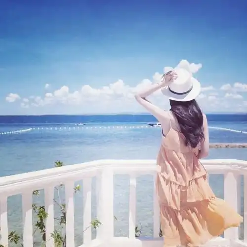 女生背影唯美图片