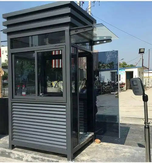 顺天下形象站台保安岗亭治安亭保安亭售楼室外门卫楼盘岗亭部站台