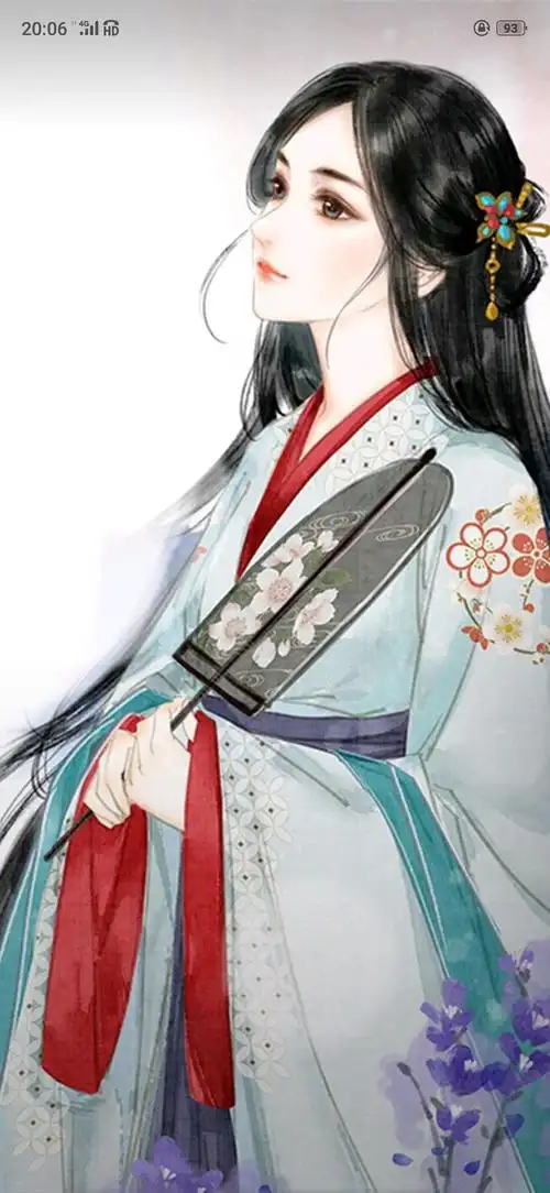 古风美图女生壁纸唯美古风的美人图手绘