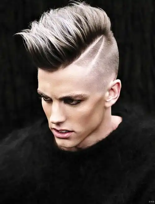 最新最火男士发型