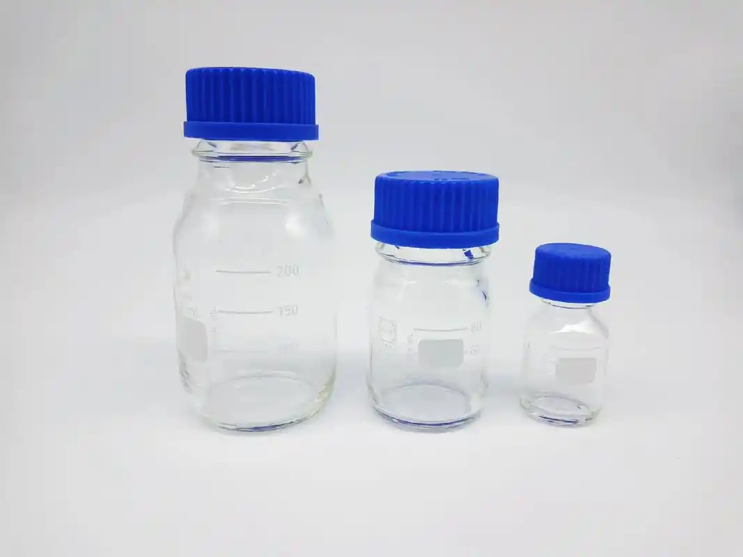 肖特蓝盖瓶.肖特蓝盖瓶 具有良好的热冲击性能,盛放高温物质的 - 抖音