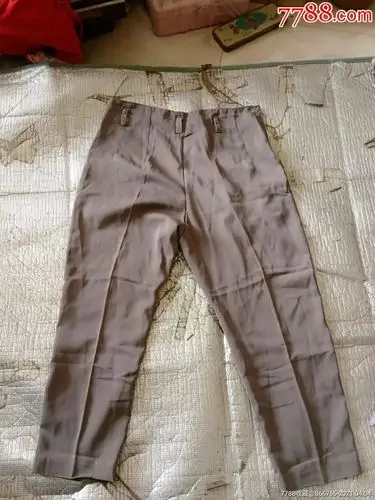 怀旧老旁开门裤