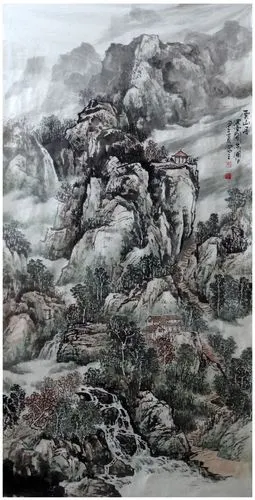 艺术品 > 《朱国印国画》69x138cm | 国画     朱国印      14 作品 &