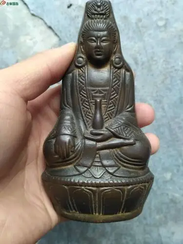 民国的铜观音如图